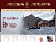 Tablet Screenshot of gsesfuneralhomes.com